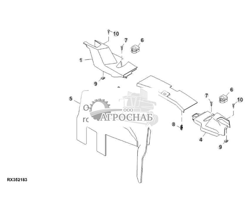 Задняя обшивка 